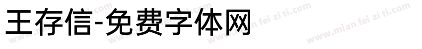 王存信字体转换