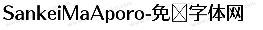 SankeiMaAporo字体转换