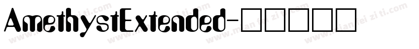 AmethystExtended字体转换
