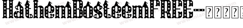 HathemBosteemFREE字体转换