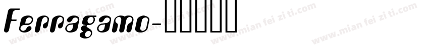 Ferragamo字体转换