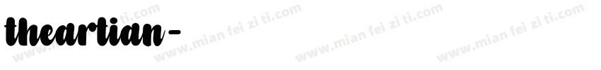 theartian字体转换
