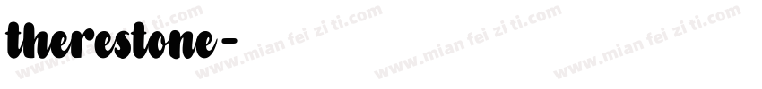therestone字体转换