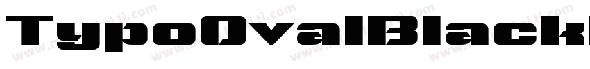 TypoOvalBlackDemo字体字体转换
