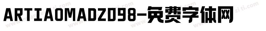 ARTIAOMADZ098字体转换