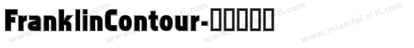 FranklinContour字体转换
