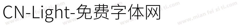 CN-Light字体转换