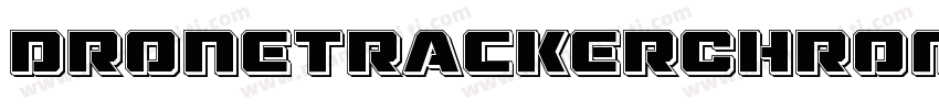 DroneTrackerChromeItalic-29B3字体转换
