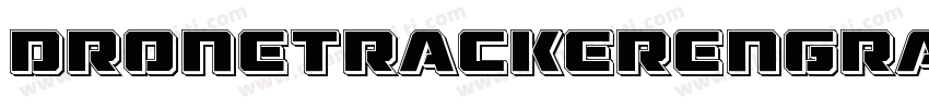 DroneTrackerEngravedItalic-17Re字体转换