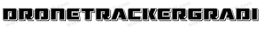 DroneTrackerGradientItalic-Y7Ka字体转换