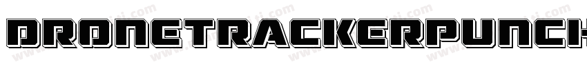 DroneTrackerPunchItalic-PBlx字体转换