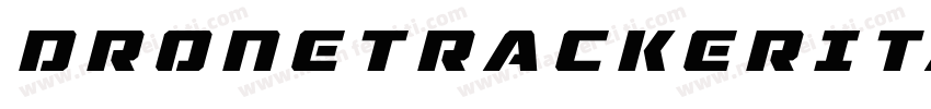 DroneTrackerItalic-KzpA字体转换