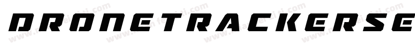 DroneTrackerSemiItalic-LlGD字体转换