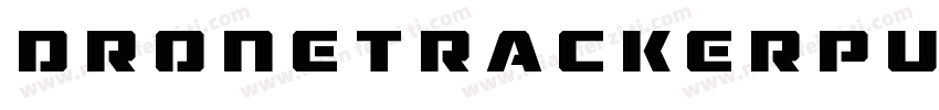 DroneTrackerPunchItalic-PBlx字体转换
