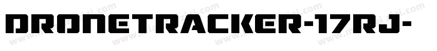 DroneTracker-17Rj字体转换