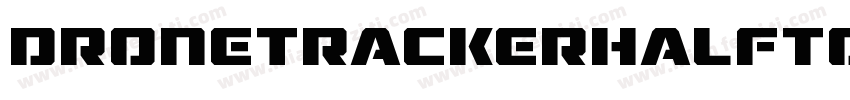 DroneTrackerHalftone-rjWp字体转换