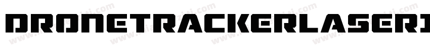 DroneTrackerLaserItalic-v6G7字体转换