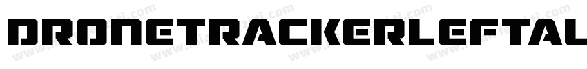 DroneTrackerLeftalic-w6W8字体转换
