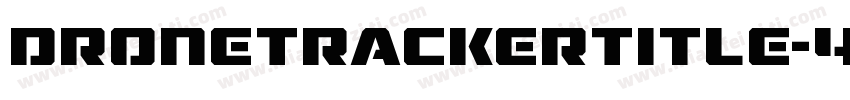 DroneTrackerTitle-4PYx字体转换