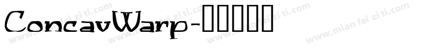 ConcavWarp字体转换