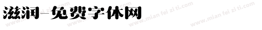 滋润字体转换