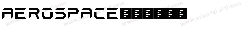 Aerospace字体转换