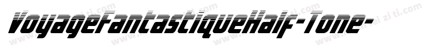 VoyageFantastiqueHalf-Tone字体转换