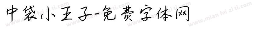 中袋小王子字体转换