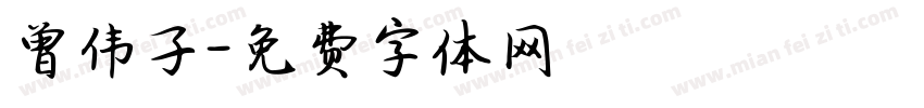 曾伟子字体转换