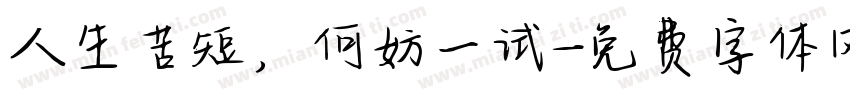 人生苦短，何妨一试字体转换