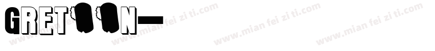 Gretoon字体转换
