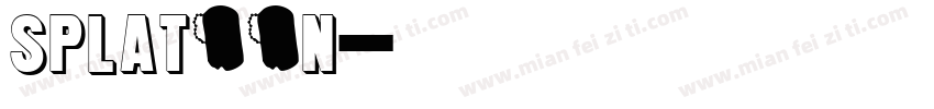 splatoon字体转换