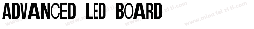 Advanced_LED_Board字体转换