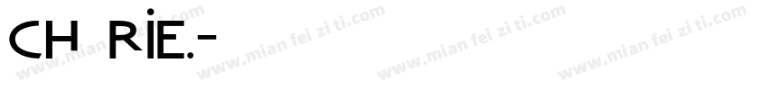 Chérie.字体转换