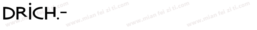 Drich.字体转换