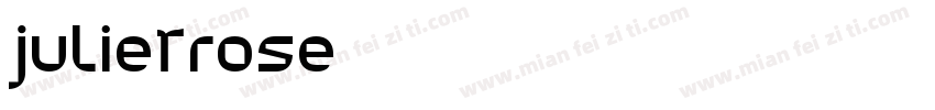 Julietrose字体转换