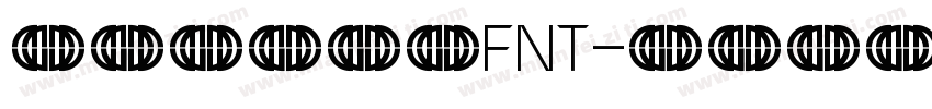 软笔行楷放大FNT字体转换