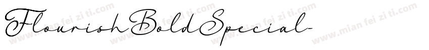 FlourishBoldSpecial字体转换