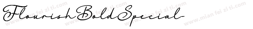 FlourishBoldSpecial字体转换