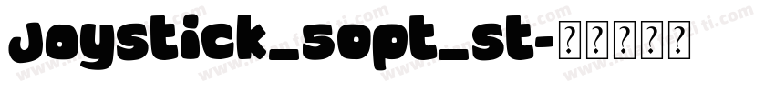 Joystick_50pt_st字体转换