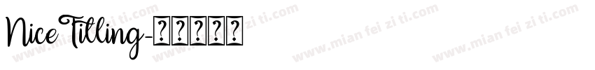 NiceTitling字体转换