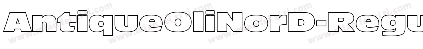AntiqueOliNorD-Regu字体转换