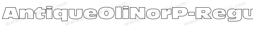 AntiqueOliNorP-Regu字体转换