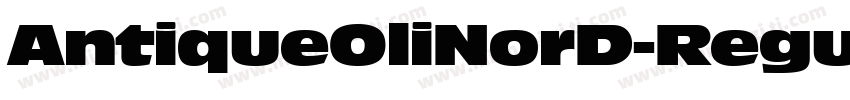 AntiqueOliNorD-Regu字体转换
