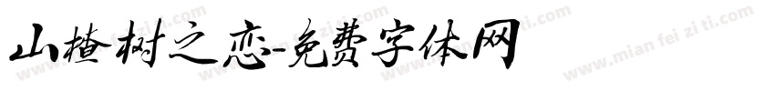 山楂树之恋字体转换