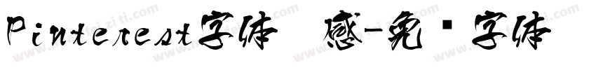 Pinterest字体灵感字体转换
