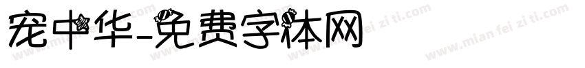 宠中华字体转换