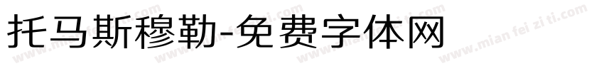 托马斯穆勒字体转换