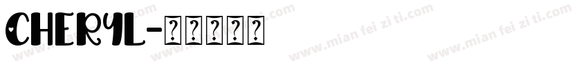 Cheryl字体转换