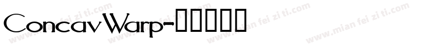 ConcavWarp字体转换